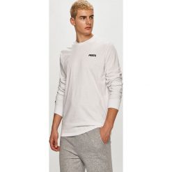 Prosto - Longsleeve. Białe bluzki z długim rękawem Prosto., l, bez wzorów, bez kołnierzyka, bez ramiączek. W wyprzedaży za 89.90 zł.