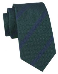 Klubowy, Klasyczny, Męski Krawat - ALTIES - Ciemnozielony. Zielone krawaty i muchy Alties, bez wzorów, z tkaniny. Za 49.00 zł.