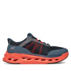 Buty do biegania Skechers. Niebieskie buty do biegania Skechers, bez wzorów, bez zapięcia, do biegania. Za 359.99 zł.