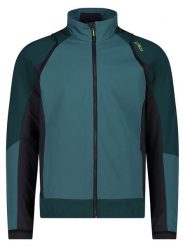 Cmp Kurtka hybrydowa w kolorze turkusowym rozmiar: 58. Niebieskie kurtki outdoor i hardshell CMP, bez wzorów, z materiału, bez kaptura. Za 186.19 zł.