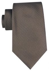Męski Krawat - Chattier - Brązowy z Mikrowzorem. Brązowe krawaty i muchy Chattier, bez wzorów, z tkaniny. Za 55.00 zł.