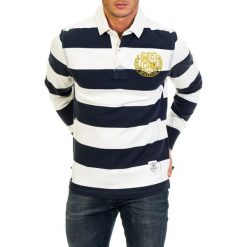 Koszulka polo w kolorze biało-granatowym. Koszulki polo marki McGregor, Gaastra. W wyprzedaży za 269.95 zł.