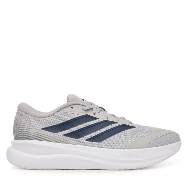 Buty do biegania adidas. Szare buty do biegania Adidas, bez wzorów, bez zapięcia, do biegania. Za 259.99 zł.