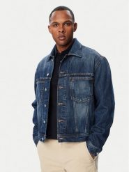 Tommy Jeans Kurtka jeansowa Archive DM0DM23574 Niebieski Regular Fit. Niebieskie kurtki Tommy Jeans, m, bez wzorów, z bawełny, bez kaptura. Za 449.99 zł.
