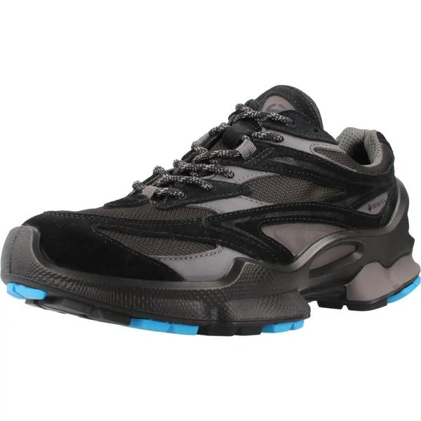 Buty ECCO 853604E Czarny. Czarne buty turystyczne ecco, bez wzorów, ze skóry, bez zapięcia, na fitness i siłownię. Za 762.99 zł.