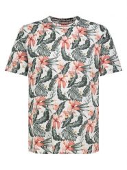 Eight2Nine Koszulka w kolorze biało-zielonym rozmiar: M. Białe bezrękawniki Eight2Nine, m, bez wzorów, z bawełny, bez kołnierzyka, bez ramiączek. Za 43.99 zł.