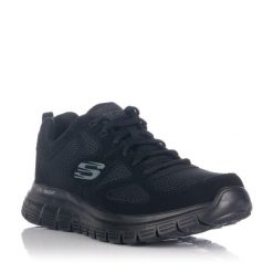 Buty Mężczyzna Skechers Burns czarny. Czarne buty sportowe casual Skechers, bez wzorów, bez zapięcia. Za 219.99 zł.