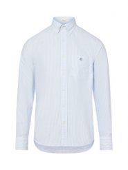 Gant koszula casual Mężczyźni Regular Fit Bawełna biały|niebieski, XXL. Białe koszule GANT, m, bez wzorów, z bawełny, bez kołnierzyka, bez ramiączek. Za 599.95 zł.
