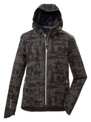 Killtec Kurtka funkcyjna "Kos 24" w kolorze szaro-czarnym rozmiar: XL. Czarne kurtki outdoor i hardshell KILLTEC, m, bez wzorów, z materiału, bez kaptura. Za 163.64 zł.