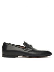 Baldinini Półbuty U5E020P1VITE0000 Czarny. Czarne eleganckie półbuty Baldinini, bez wzorów, ze skóry, bez obcasa, bez zapięcia. Za 1,249.00 zł.