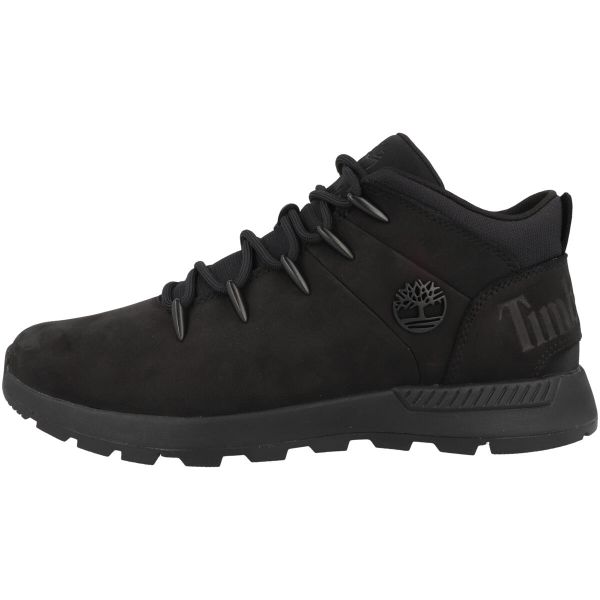 Buty trekkingowe męskie Timberland Sprint Trekker. Czarne buty trekkingowe Timberland, bez wzorów, z materiału, bez zapięcia, do biegania. W wyprzedaży za 551.90 zł.