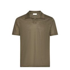 Koszulka polo męska Gant Linen Ss Polo. Niebieskie koszulki polo GANT, m, bez wzorów, ze lnu, bez kołnierzyka, bez ramiączek. W wyprzedaży za 224.00 zł.