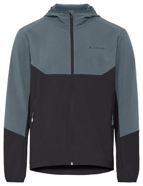 Kurtka softshellowa M Moab Jacket IV. Szare kurtki Vaude, m, bez wzorów, z materiału, z kapturem. Za 543.45 zł.