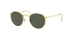 Okulary przeciwsłoneczne Ray-Ban Round Metal. Szare okulary przeciwsłoneczne Ray-Ban, okrągłe. Za 569.99 zł.