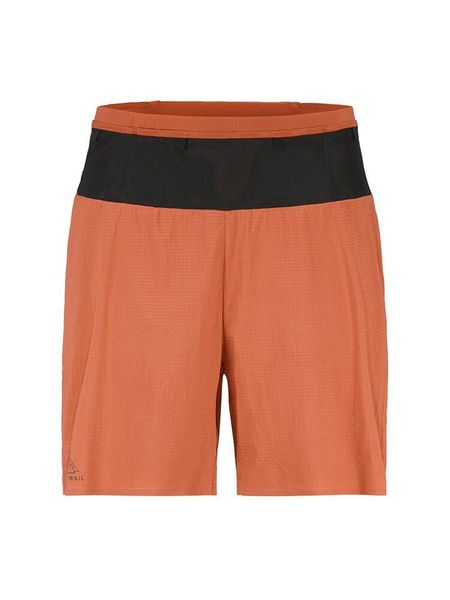Craft Szorty "PRO Trail" w kolorze pomarańczowym do biegania rozmiar: M. Pomarańczowe szorty Craft, m, bez wzorów, z materiału. Za 149.95 zł.