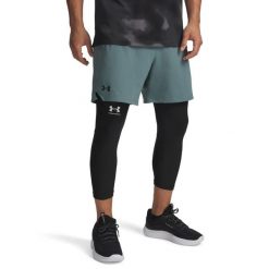 Szorty Under Armour Vanish. Niebieskie krótkie spodenki sportowe Under Armour, l, bez wzorów, z materiału. Za 195.10 zł.