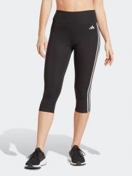 Adidas Legginsy trekkingowe w kolorze czarnym rozmiar: M. Czarne legginsy długie sportowe Adidas, m, bez wzorów. Za 112.45 zł.