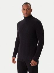 JOOP! Jeans Golf Hollio 30048179 Czarny Modern Fit. Czarne swetry rozpinane JOOP! Jeans, m, bez wzorów, z bawełny, bez kołnierzyka, bez ramiączek. Za 729.99 zł.