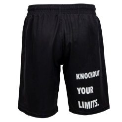 Szorty spodnie Knockout Kyl trening. Czarne krótkie spodenki sportowe KNOCKOUT, bez wzorów. Za 162.71 zł.