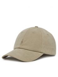 Polo Ralph Lauren Czapka z daszkiem 710964764002 Zielony Regular Fit. Zielone czapki z daszkiem Polo Ralph Lauren, bez wzorów, z bawełny. Za 239.99 zł.