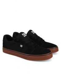 Trampki męskie DC Shoes Anvil. Czarne trampki DC Shoes, m, bez wzorów, bez zapięcia. Za 279.99 zł.