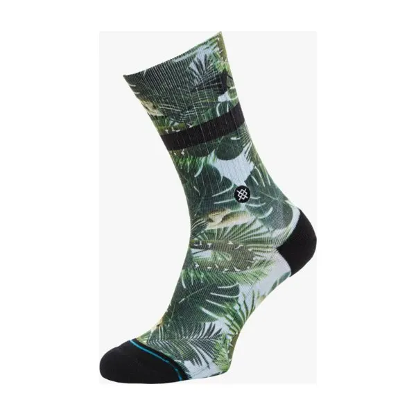 Stance Skarpety Tarcoles , zielony, rozmiar M. Zielone skarpety Stance, bez wzorów, z bawełny. W wyprzedaży za 39.99 zł.