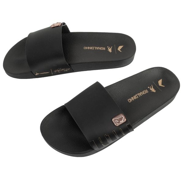 Buty klapki męskie Rider R10 Slide. Czarne klapki Rider, z materiału. Za 75.99 zł.