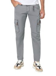 Timezone Bojówki "Roger" - Regular fit - w kolorze jasnoszarym rozmiar: W34/L30. Szare joggery i bojówki Timezone, l, bez wzorów. Za 190.45 zł.