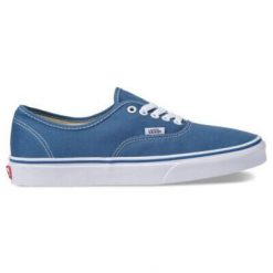 Buty sneakersy Vans Authentic granatowe. Niebieskie buty sportowe casual Vans, bez wzorów, bez zapięcia, vans authentic. Za 317.25 zł.