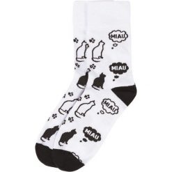 Bobby Sox Skarpety unisex Miau biało-czarne r. 35-38. Skarpety marki Bobby Sox. Za 23.14 zł.