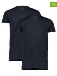 DSTREZZED Koszulki (2 szt.) w kolorze granatowym rozmiar: M. Niebieskie bezrękawniki Dstrezzed, m, bez wzorów, bez kołnierzyka, bez ramiączek. Za 86.99 zł.