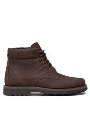 Timberland Trzewiki Alden Brook Wp SideZip Bt TB0A27YMV13 Brązowy. Brązowe botki sznurowane Timberland, bez wzorów, z nubiku, bez obcasa, bez zapięcia. Za 879.99 zł.