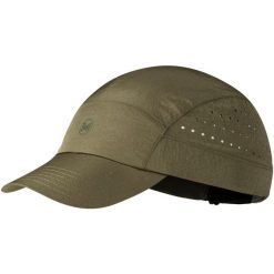 Czapka z daszkiem BUFF SPEED CAP SOLID TUNDRA. Zielone czapki z daszkiem Buff, bez wzorów. Za 109.99 zł.