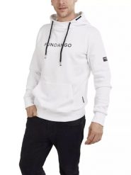 Bluza męska Fundango Hoover z kapturem. Białe bluzy z kapturem Fundango, m, bez wzorów, z bawełny, z kapturem. Za 299.00 zł.