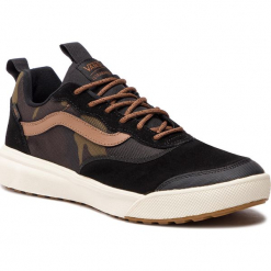 Sneakersy VANS - UltraRange VN0A3NASQ3Y1 Black/Dachshund. Czarne buty sportowe casual marki Vans, z materiału. W wyprzedaży za 309.00 zł.