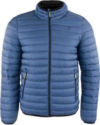 Kurtka męska Athl. Dz. Pacino Mid Blue - pikowana, średniej długości. Niebieskie kurtki Givova, na jesień, m, bez wzorów, z materiału, bez kaptura. Za 255.99 zł.
