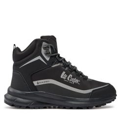 Trapery Lee Cooper. Czarne trapery Lee Cooper, bez zapięcia. Za 239.99 zł.