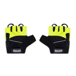 Rękawiczki rowerowe Yellow Style Evolution Professional Equipment. Czarne rękawiczki EVOLUTION PROFESSIONAL EQUIPMENT, bez wzorów, z materiału. Za 25.90 zł.