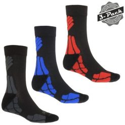 Sensor Skarpety Hiking Merino Wool 3pack Szare/Czerwone/Niebieskie 6/8. Skarpetki sportowe marki Sensor. Za 155.00 zł.