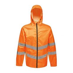 Kurtka Odblaskowa Unisex Dla Dorosłych HiVis Łatwe Pakowanie. Żółte kurtki Regatta, xl, bez wzorów, bez kaptura. Za 169.99 zł.