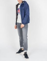 Invicta Kurtka | 4431760 | Mężczyzna | Biały, Granatowy. Białe kurtki Invicta, m, bez wzorów, z poliamidu, bez kaptura. W wyprzedaży za 269.00 zł.