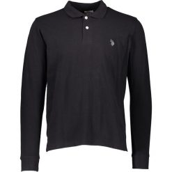 Koszulka polo w kolorze czarnym. Koszulki polo sportowe U.S. Polo Assn. W wyprzedaży za 130.95 zł.