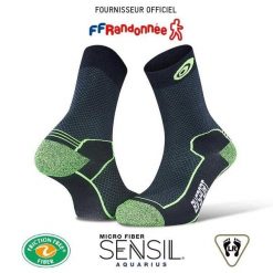 Skarpety turystyczne BV Sport double polyamide evo. Czarne skarpetki sportowe BV SPORT, bez wzorów. Za 137.99 zł.