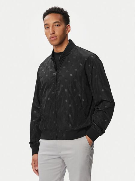 KARL LAGERFELD Kurtka bomber 505005 563538 Czarny Regular Fit. Czarne kurtki KARL LAGERFELD, m, bez wzorów, z syntetyku, bez kaptura. Za 1,483.99 zł.