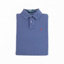 Second life - Koszulka polo męska z krótkim rękawem - Stan bardzo dobry. Fioletowe koszulki polo RALPH LAUREN, m, bez wzorów, bez kołnierzyka, bez ramiączek, na golfa. Za 114.17 zł.