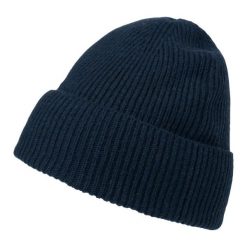 Czapka zimowa z merino dla dorosłych Helly Hansen Wool Beanie. Niebieskie czapki zimowe Helly Hansen, bez wzorów. Za 228.50 zł.