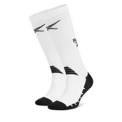 Skarpety wysokie unisex Reebok. Białe skarpety Reebok, bez wzorów. Za 39.99 zł.