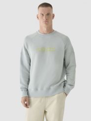 4F Bluza w kolorze błękitnym rozmiar: XL. Niebieskie bluzy 4F, xl, bez wzorów, bez kaptura. Za 92.86 zł.