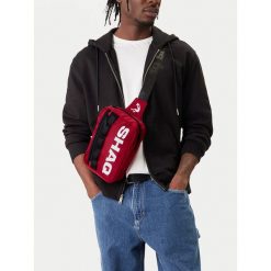 Saszetka SHAQ. Czerwone saszetki i nerki Shaq, bez wzorów, małe, bez dodatków. Za 59.99 zł.