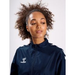 Kurtka Hummel Micro Zip. Niebieskie kurtki Hummel, xl, bez wzorów, bez kaptura. Za 225.00 zł.